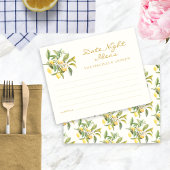 Datumskarte für Wasserfarben