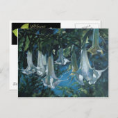 Datura Postkarte (Vorne/Hinten)