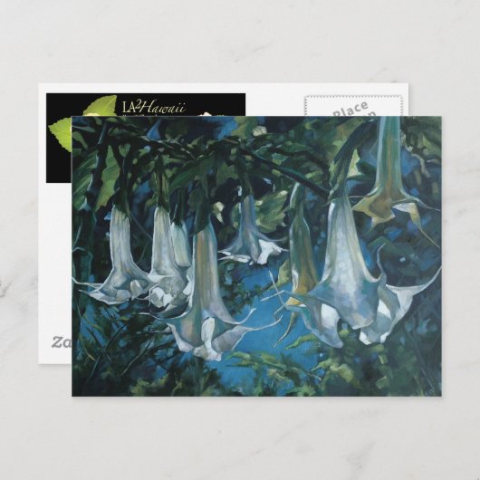 Datura Postkarte (Vorne/Hinten)