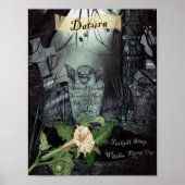 DATURA WITCH'S HERB POSTER (Vorne)