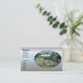 Daubigny-Garten Visitenkarte (Stehend Vorderseite)