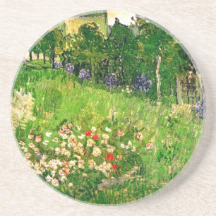 Daubigny's Garden Van Gogh Fine Art Sandstein Untersetzer