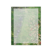 Daubigny's Garden, Vincent Van Gogh. schön Notizblock (Rotiert)