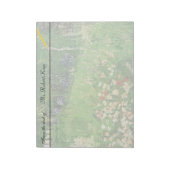 Daubigny's Garden, Vincent Van Gogh. schön Notizblock (Rotiert)