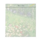 Daubigny's Garden, Vincent Van Gogh. schön Notizblock (Vorderseite)