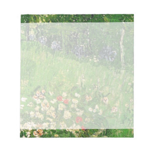Daubigny's Garden, Vincent Van Gogh. schön Notizblock