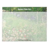 Daubigny's Garden, Vincent Van Gogh. schön Notizblock (Vorderseite)