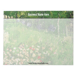 Daubigny's Garden, Vincent Van Gogh. schön Notizblock