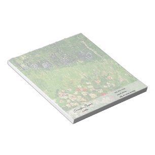 Daubigny's Garden, Vincent Van Gogh. schön Notizblock