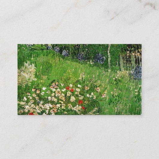 Daubigny's Garden, Vincent Van Gogh. schön Visitenkarte (Vorderseite)