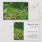 Daubigny's Garden, Vincent Van Gogh. schön Visitenkarte (Vorne/Hinten)