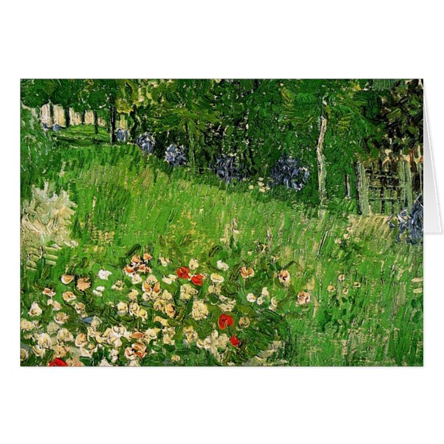 Daubigny's Garden von Van Gogh (Vorderseite (Horizontal))