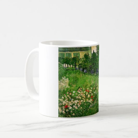 Daubigny's Garden von Van Gogh Kaffeetasse (Vorderseite Links)
