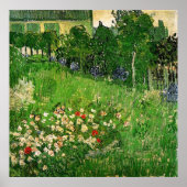 Daubigny's Garden von Van Gogh Poster (Vorne)