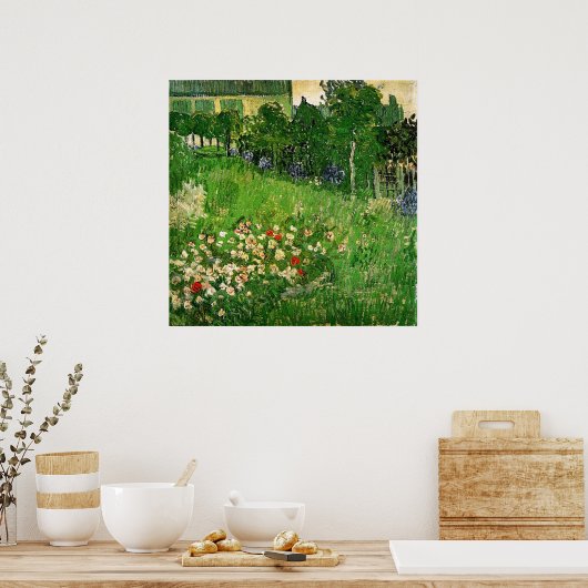 Daubigny's Garden von Van Gogh Poster (Küche)