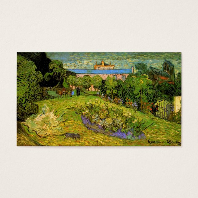 Daubigny's Garden von Vincent van Gogh (Vorderseite)