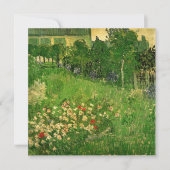 Daubigny's Garden von Vincent van Gogh, Le Jardin (Vorderseite)
