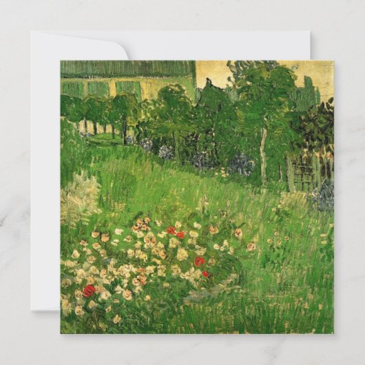 Daubigny's Garden von Vincent van Gogh, Le Jardin (Vorderseite)