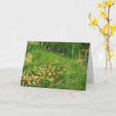 Daubigny's Garden von Vincent van Gogh, Le Jardin Karte (Gelbe Blume)