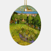 Daubigny's Garden von Vincent van Gogh, Le Jardin Keramik Ornament (Rechts)