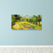 Daubigny's Garden von Vincent van Gogh, Le Jardin Leinwanddruck (Insitu (Holzboden))