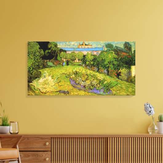 Daubigny's Garden von Vincent van Gogh, Le Jardin Leinwanddruck (Insitu (Wohnzimmer))