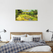 Daubigny's Garden von Vincent van Gogh, Le Jardin Leinwanddruck (Insitu (Schlafzimmer))