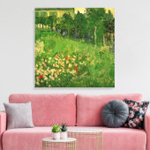 Daubigny's Garden von Vincent van Gogh, Le Jardin Leinwanddruck (Insitu (Wohnzimmer))