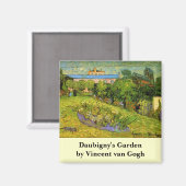 Daubigny's Garden von Vincent van Gogh, Le Jardin Magnet (Vorderseite/Rückseite)