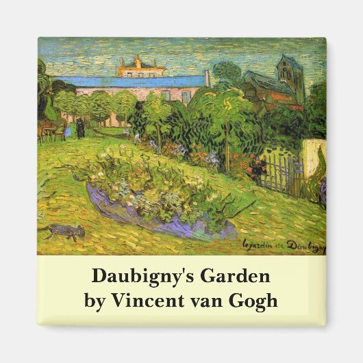 Daubigny's Garden von Vincent van Gogh, Le Jardin Magnet (Vorne)