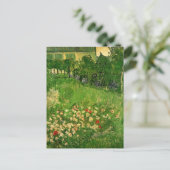 Daubigny's Garden von Vincent van Gogh, Le Jardin Postkarte (Stehend Vorderseite)
