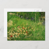 Daubigny's Garden von Vincent van Gogh, Le Jardin Postkarte (Vorne/Hinten)