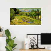 Daubigny's Garden von Vincent van Gogh Poster (Heimbüro)