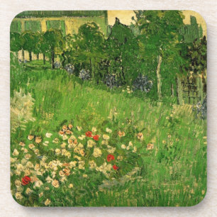Daubigny's Garden von Vincent van Gogh, Vintag Art Untersetzer