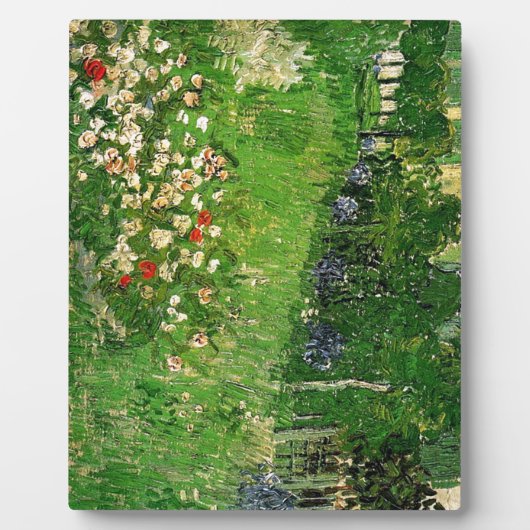 Daubignys Garten. Vincent van Gogh, schön Fotoplatte (Vorderseite)