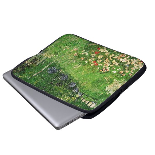 Daubignys Garten. Vincent van Gogh, schön Laptopschutzhülle (Vorne Knopf)