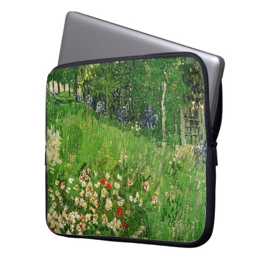 Daubignys Garten. Vincent van Gogh, schön Laptopschutzhülle (Vorderseite Links)