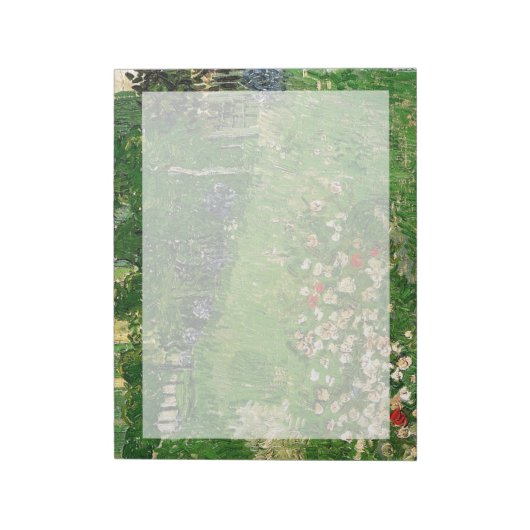 Daubignys Garten. Vincent van Gogh, schön Notizblock (Rotiert)