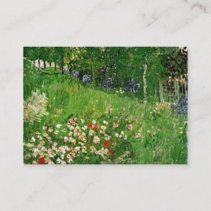 Daubignys Garten, Vincent Van Gogh. schön Visitenkarte