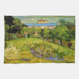 Daubignys Garten von Vincent van Gogh, Le Jardin Geschirrtuch