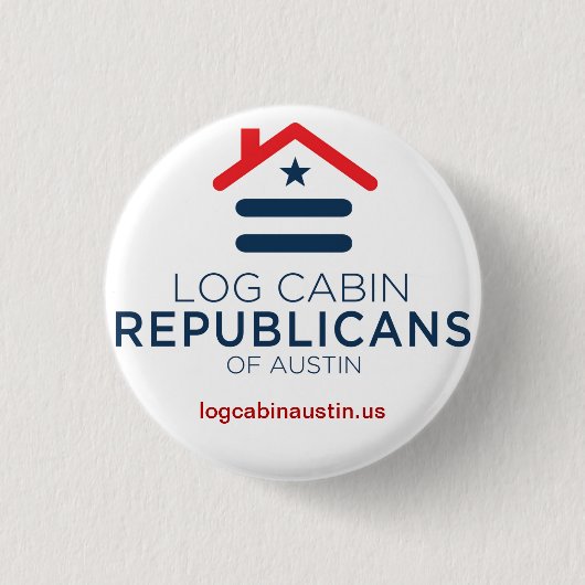 Dauerbetrieb-Restbild Austin runder Knopf - neues Button (Vorderseite)