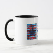 Dauerbetrieb-Restbild Texas Jersey Tasse (Links)