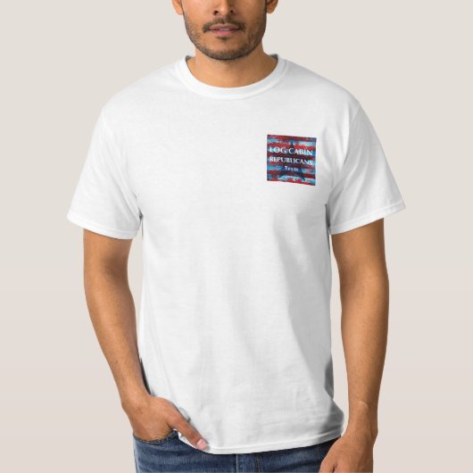 Dauerbetrieb-Restbild Texas UnisexT - Shirt-Front T-Shirt (Vorderseite)