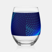 dauerhaft blau weinglas ohne stiel (Rechts)