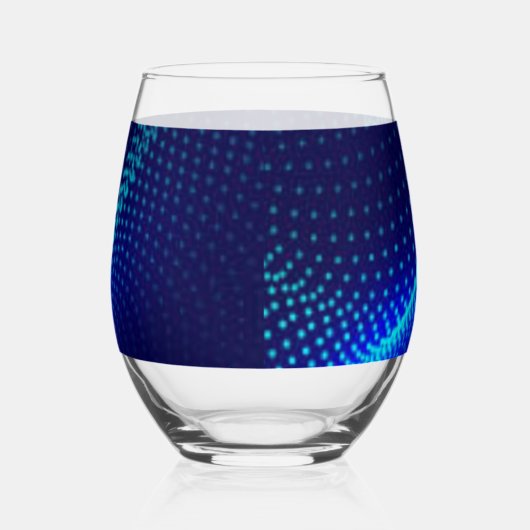 dauerhaft blau weinglas ohne stiel (Rechts)