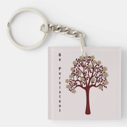 dauerhaft sein schlüsselanhänger (Vorderseite)