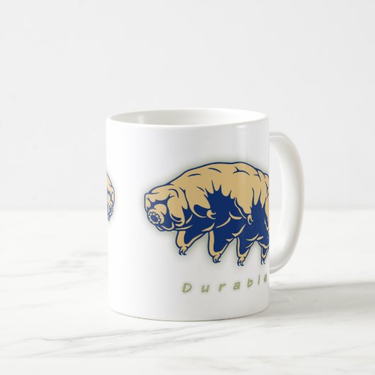 Dauerhaft - Tardigrade Kaffeetasse (VorderseiteRechts)