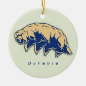 Dauerhaft - Tardigrade Keramikornament (Vorne)