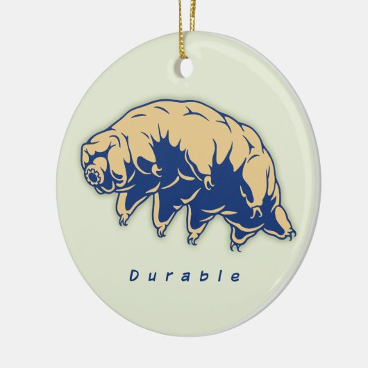 Dauerhaft - Tardigrade Keramikornament (Links)