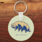 Dauerhaft - Tardigrade Schlüsselanhänger (Vorderseite)